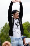 Arnhem 31 mei 2015
Voetbalclinic Klaas jan Huntelaar foundation op Papendal. Ook Enzo Knol en zijn vriendin Dee v d Zeeuw waren ook aanwezig.