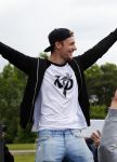 Arnhem 31 mei 2015
Voetbalclinic Klaas jan Huntelaar foundation op Papendal. Ook Enzo Knol en zijn vriendin Dee v d Zeeuw waren ook aanwezig.