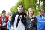 Arnhem 31 mei 2015
Voetbalclinic Klaas jan Huntelaar foundation op Papendal. Ook Enzo Knol en zijn vriendin Dee v d Zeeuw waren ook aanwezig.