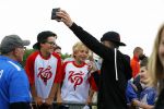 Arnhem 31 mei 2015
Voetbalclinic Klaas jan Huntelaar foundation op Papendal. Ook Enzo Knol en zijn vriendin Dee v d Zeeuw waren ook aanwezig.