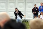 Arnhem 31 mei 2015
Voetbalclinic Klaas jan Huntelaar foundation op Papendal. Ook Enzo Knol en zijn vriendin Dee v d Zeeuw waren ook aanwezig.