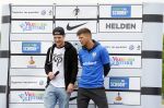Arnhem 31 mei 2015
Voetbalclinic Klaas jan Huntelaar foundation op Papendal. Ook Enzo Knol en zijn vriendin Dee v d Zeeuw waren ook aanwezig.
