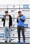 Arnhem 31 mei 2015
Voetbalclinic Klaas jan Huntelaar foundation op Papendal. Ook Enzo Knol en zijn vriendin Dee v d Zeeuw waren ook aanwezig.