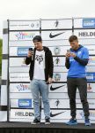 Arnhem 31 mei 2015
Voetbalclinic Klaas jan Huntelaar foundation op Papendal. Ook Enzo Knol en zijn vriendin Dee v d Zeeuw waren ook aanwezig.