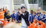 Arnhem 31 mei 2015
Voetbalclinic Klaas jan Huntelaar foundation op Papendal. Ook Enzo Knol en zijn vriendin Dee v d Zeeuw waren ook aanwezig.