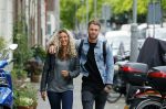 Amsterdam 1 juni 2015
Fajah Lourens met haar nieuwe vriend Gijs Scheringa.