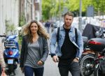 Amsterdam 1 juni 2015
Fajah Lourens met haar nieuwe vriend Gijs Scheringa.