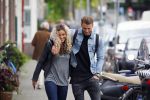 Amsterdam 1 juni 2015
Fajah Lourens met haar nieuwe vriend Gijs Scheringa.