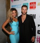 Amsterdam, 3 Juni 2015
Fajah Lourens met haar nieuwe vriend en kinderen