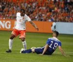 Amsterdam, 5 Juni 2015 
Vriendschappelijke interland Nederland-USA, Eindstand 3-4
Georginio Wijnaldum