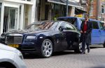 Amsterdam 9 mei 2015
Gerard Spong met zijn hondje en zijn Rolls Royce.