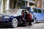 Amsterdam 9 mei 2015
Gerard Spong met zijn hondje en zijn Rolls Royce.