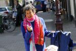 Amsterdam 6 mei 2015  
Heddy Lester op de cornelis schuytstraat