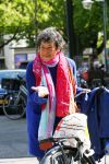 Amsterdam 6 mei 2015  
Heddy Lester op de cornelis schuytstraat