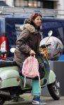 Amsterdam 19 november 2015
Isa Hoes op de scooter