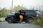 ibiza 4 juni 2015
Jeroen Kool arriveert in zijn Range Rover bij het appartement van Estelle Cruijff.