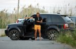 ibiza 4 juni 2015
Jeroen Kool arriveert in zijn Range Rover bij het appartement van Estelle Cruijff.
