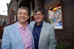 Amsterdam 11 mei 2015 
Jon v Eerd en zijn partner Ton vieren hun 30 jarig huwelijk met een feest met vele collega's