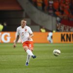 Amsterdam, 5 Juni 2015 
Vriendschappelijke interland Nederland-USA, Eindstand 3-4
Jordy Clasie