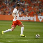 Amsterdam, 5 Juni 2015 
Vriendschappelijke interland Nederland-USA, Eindstand 3-4
Klaas Jan Huntelaar