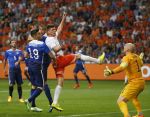 Amsterdam, 5 Juni 2015 
Vriendschappelijke interland Nederland-USA, Eindstand 3-4
Klaas Jan Huntelaar