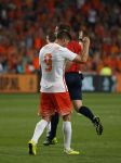 Amsterdam, 5 Juni 2015 
Vriendschappelijke interland Nederland-USA, Eindstand 3-4
Klaas Jan Huntelaar