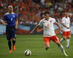 Amsterdam, 5 Juni 2015 
Vriendschappelijke interland Nederland-USA, Eindstand 3-4
Klaas Jan Huntelaar