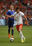 Amsterdam, 5 Juni 2015 
Vriendschappelijke interland Nederland-USA, Eindstand 3-4
Klaas Jan Huntelaar