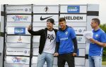 Arnhem 31 mei 2015
Voetbalclinic Klaas jan Huntelaar foundation op Papendal. Ook Enzo Knol en zijn vriendin Dee v d Zeeuw waren ook aanwezig.