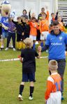 Arnhem 31 mei 2015
Voetbalclinic Klaas jan Huntelaar foundation op Papendal. Ook Enzo Knol en zijn vriendin Dee v d Zeeuw waren ook aanwezig.