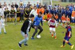 Arnhem 31 mei 2015
Voetbalclinic Klaas jan Huntelaar foundation op Papendal. Ook Enzo Knol en zijn vriendin Dee v d Zeeuw waren ook aanwezig.