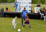 Arnhem 31 mei 2015
Voetbalclinic Klaas jan Huntelaar foundation op Papendal. Ook Enzo Knol en zijn vriendin Dee v d Zeeuw waren ook aanwezig.