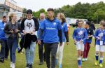 Arnhem 31 mei 2015
Voetbalclinic Klaas jan Huntelaar foundation op Papendal. Ook Enzo Knol en zijn vriendin Dee v d Zeeuw waren ook aanwezig.