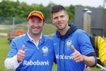 Arnhem 31 mei 2015
Voetbalclinic Klaas jan Huntelaar foundation op Papendal. Ook Enzo Knol en zijn vriendin Dee v d Zeeuw waren ook aanwezig.