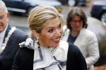 Utrecht 18 mei 2015
Koningin Maxima arriveert in haar audi A8 bij de prins Claus Leerstoel in Utrecht.