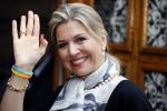 Utrecht 18 mei 2015
Koningin Maxima arriveert in haar audi A8 bij de prins Claus Leerstoel in Utrecht.