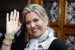 Utrecht 18 mei 2015
Koningin Maxima arriveert in haar audi A8 bij de prins Claus Leerstoel in Utrecht.