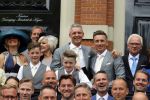 Amsterdam 1 mei 2015
Koos v Plateringen en Ton Keunen trouwen in huis Bartalotti. Ook de 2 zoons van Ton zijn aanwezig.