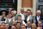 Amsterdam 1 mei 2015
Koos v Plateringen en Ton Keunen trouwen in huis Bartalotti. Ook de 2 zoons van Ton zijn aanwezig.