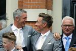 Amsterdam 1 mei 2015
Koos v Plateringen en Ton Keunen trouwen in huis Bartalotti. Ook de 2 zoons van Ton zijn aanwezig.