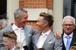 Amsterdam 1 mei 2015
Koos v Plateringen en Ton Keunen trouwen in huis Bartalotti. Ook de 2 zoons van Ton zijn aanwezig.
