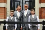 Amsterdam 1 mei 2015
Koos v Plateringen en Ton Keunen trouwen in huis Bartalotti. Ook de 2 zoons van Ton zijn aanwezig.