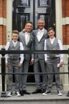Amsterdam 1 mei 2015
Koos v Plateringen en Ton Keunen trouwen in huis Bartalotti. Ook de 2 zoons van Ton zijn aanwezig.