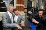 Amsterdam 1 mei 2015
Koos v Plateringen en Ton Keunen trouwen in huis Bartalotti. Ook de 2 zoons van Ton zijn aanwezig.
