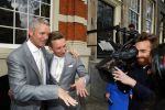 Amsterdam 1 mei 2015
Koos v Plateringen en Ton Keunen trouwen in huis Bartalotti. Ook de 2 zoons van Ton zijn aanwezig.