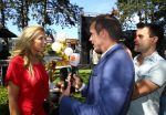 Amsterdam, 4 Juni 2015
Party van Talkies Magazine op het terras van het Hilton Hotel op de Apollolaan
Marius Looijmans
