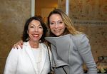 Amsterdam 6 mei 2015 
Presentatie nieuwe parfum van Cloe bij ici paris op de kalverstraat. May-Britt Mobach met moeder