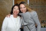 Amsterdam 6 mei 2015 
Presentatie nieuwe parfum van Cloe bij ici paris op de kalverstraat. May-Britt Mobach met moeder