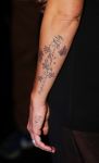 Amsterdam 10 april 2014
Presentatie playboy met daarin Melisa v d Meijde in club Abe.
Melisa v d Meijde met tattoo