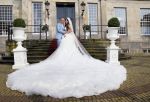 Eefde 20 september 2014
Trouwen Andy v d Meijde en zijn vrouw Melisa v d Meijde Schaufeli op landgoed huis de Voorst.